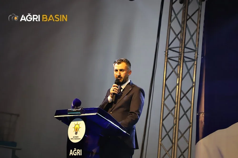 AK Parti Ağrı İl Başkanlığı’ndan Görkemli Kongre