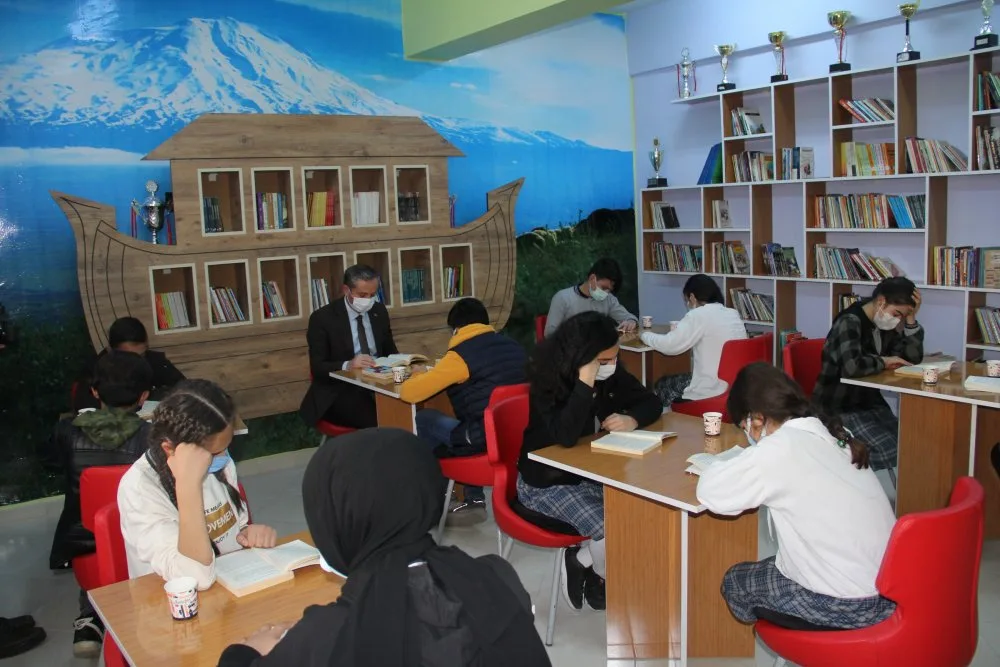 Ağrı’da öğrenciler 5 ayda 1 milyon 232 bin 294 kitap okudu