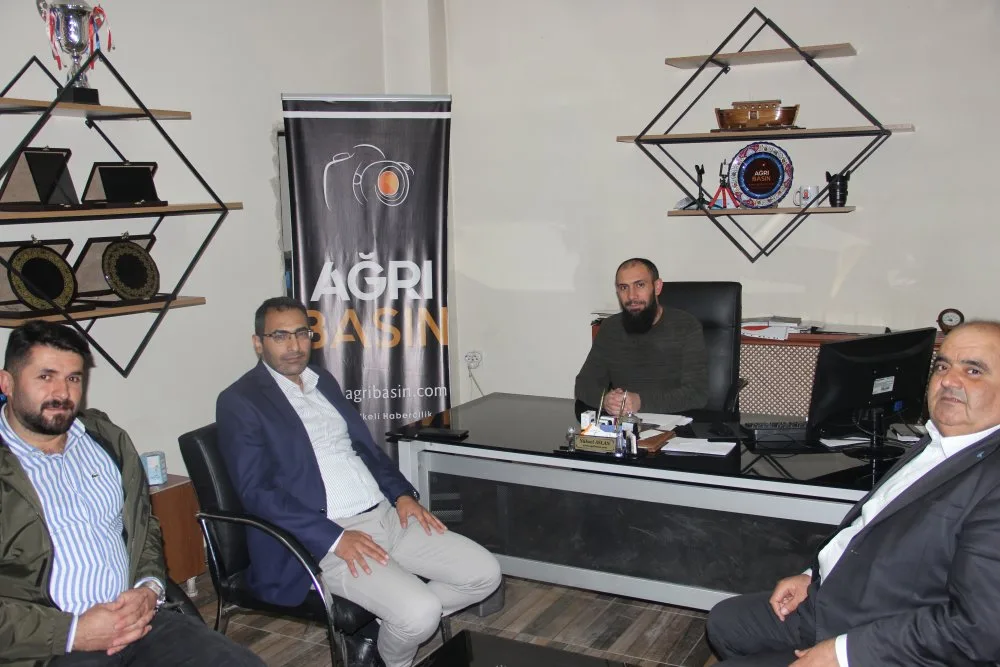 Deva Partisi Başkanı Dağtekin'den Aslan'a Ziyaret