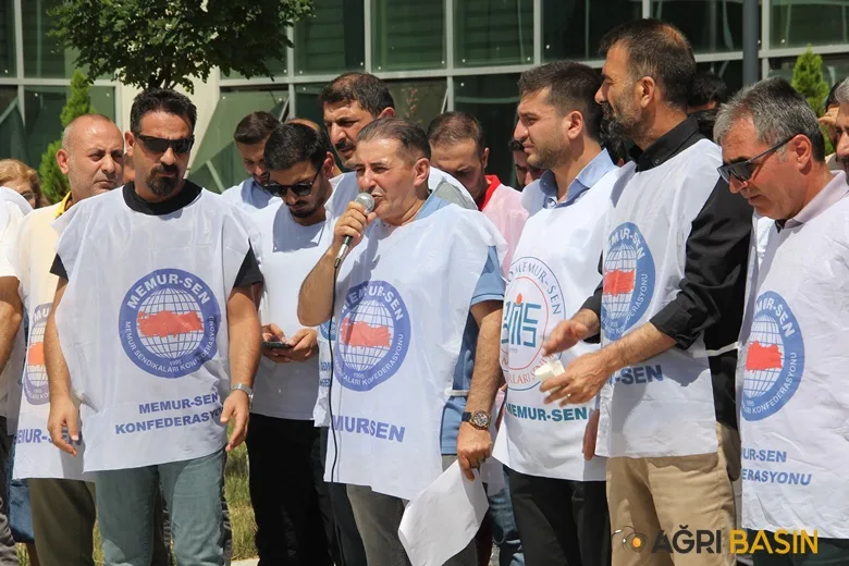 Memur- Sen Ağrı; “Sayın Cumhurbaşkanımız’ın vaadi masada hayata geçirilsin”