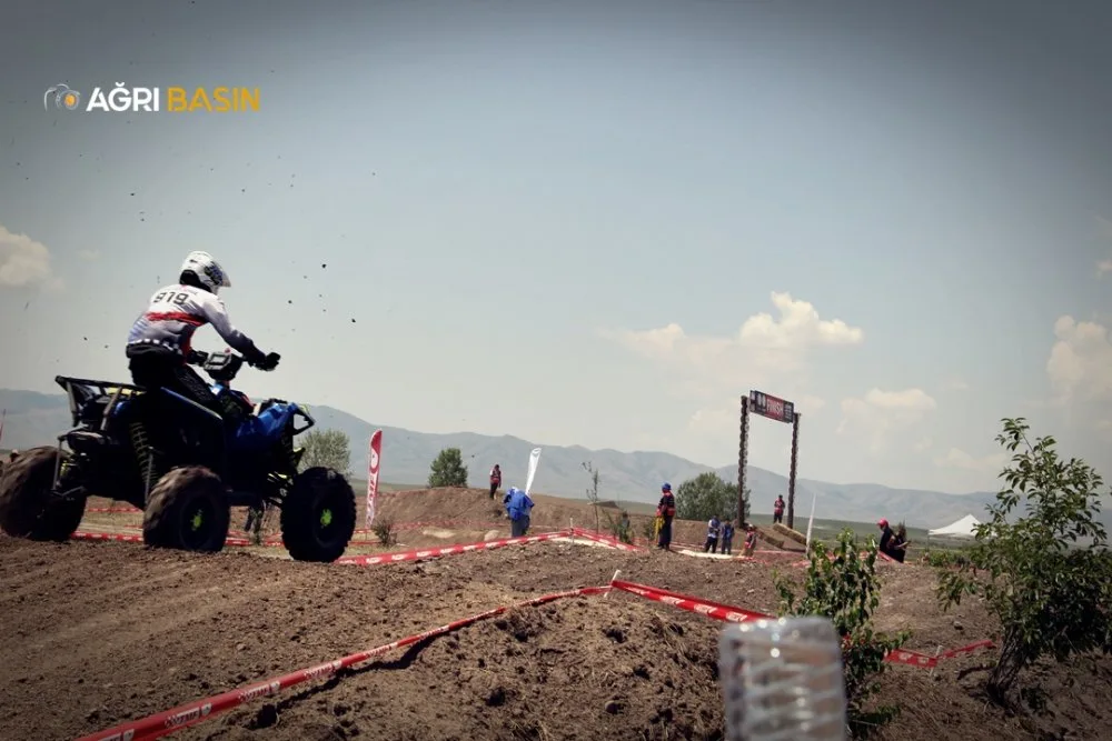 Ağrı’da Enduro ve ATV Şampiyonası Nefes Kesti