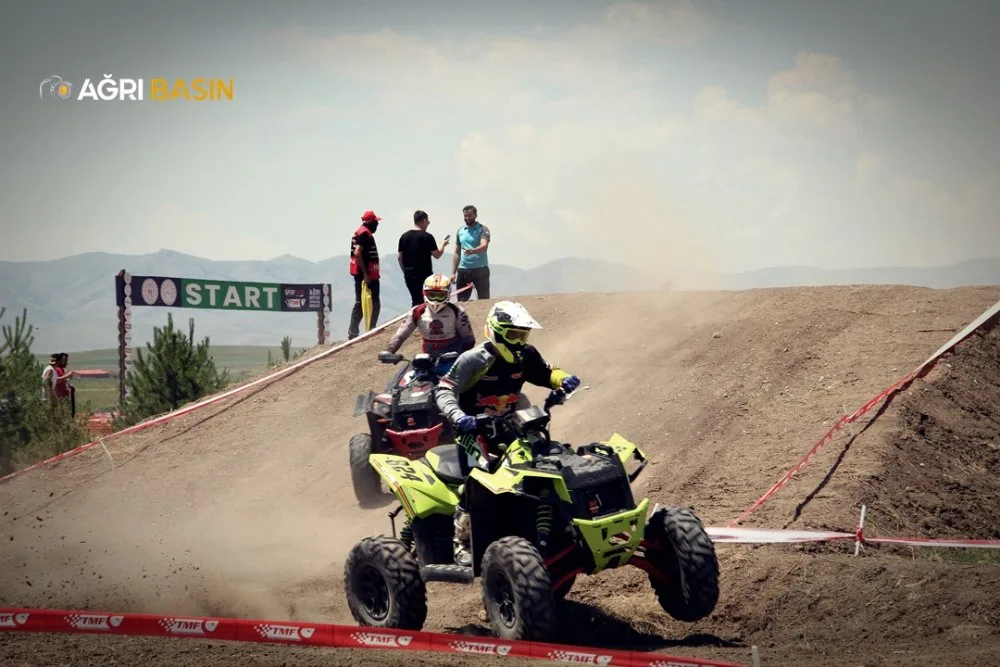 Ağrı’da Enduro ve ATV Şampiyonası Nefes Kesti