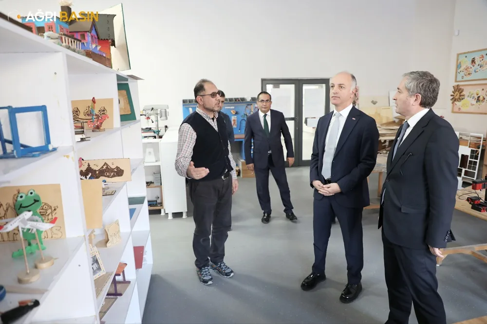 MEB İnşaat ve Emlak Genel Müdürü Özcan Duman Ağrı'da