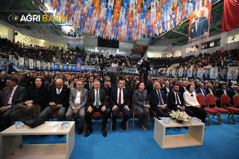 AK Parti Ağrı İl Başkanlığı’ndan Görkemli Kongre