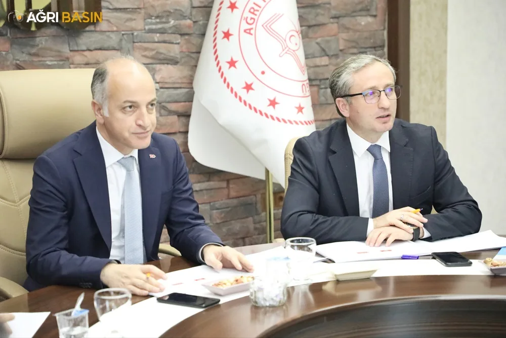 MEB İnşaat ve Emlak Genel Müdürü Özcan Duman Ağrı'da
