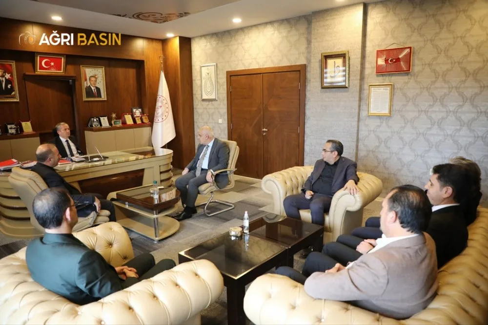 DASKEF'ten Ağrı Milli Eğitim Müdürü Kökrek'e ziyaret