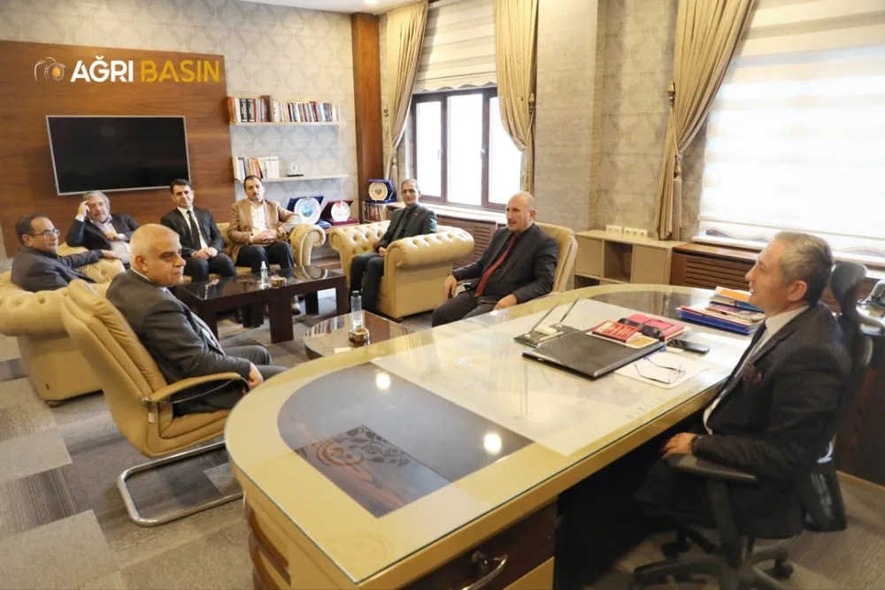 DASKEF'ten Ağrı Milli Eğitim Müdürü Kökrek'e ziyaret