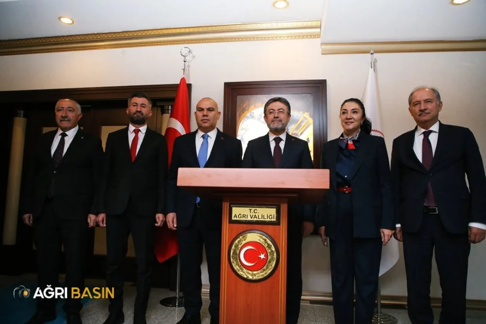 Tarım ve Orman Bakanı İbrahim Yumaklı Ağrı'da