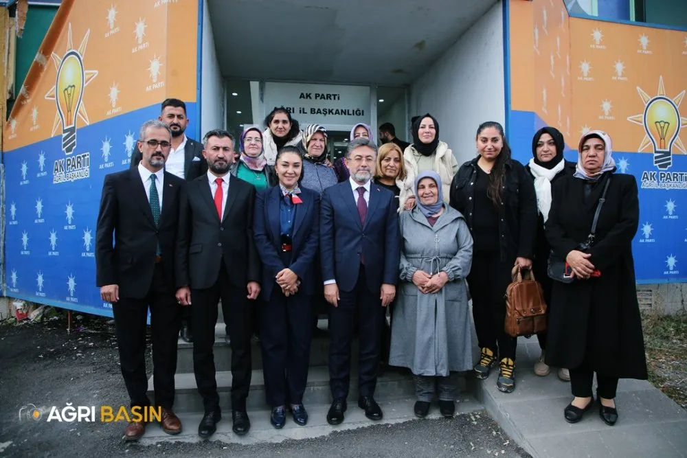 Tarım ve Orman Bakanı İbrahim Yumaklı Ağrı'da