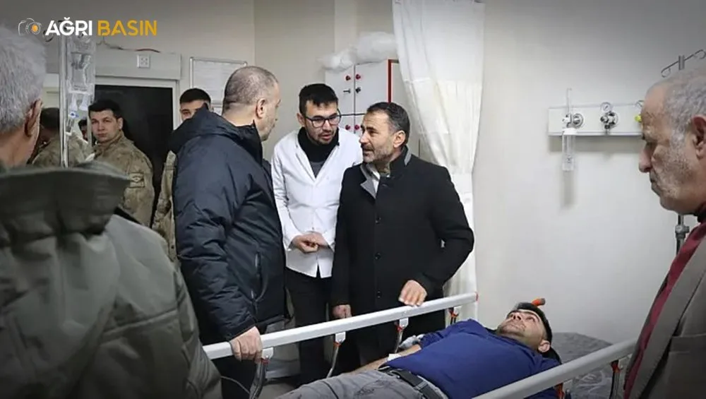 Fevzi Sayan'dan Yaralı Vatandaşlara Geçmiş Olsun Ziyareti