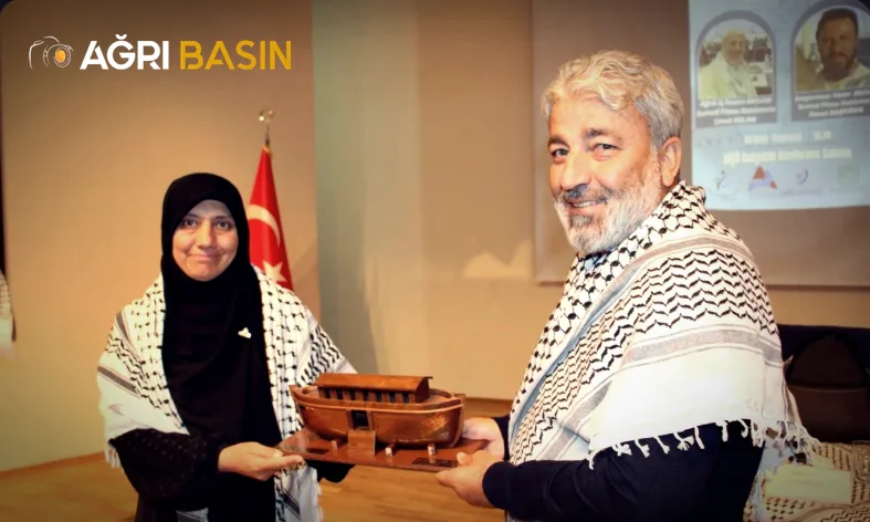 Küresel Sumud Filosu Aktivistleri Gazze Deneyimlerini Ağrı’da Paylaştı