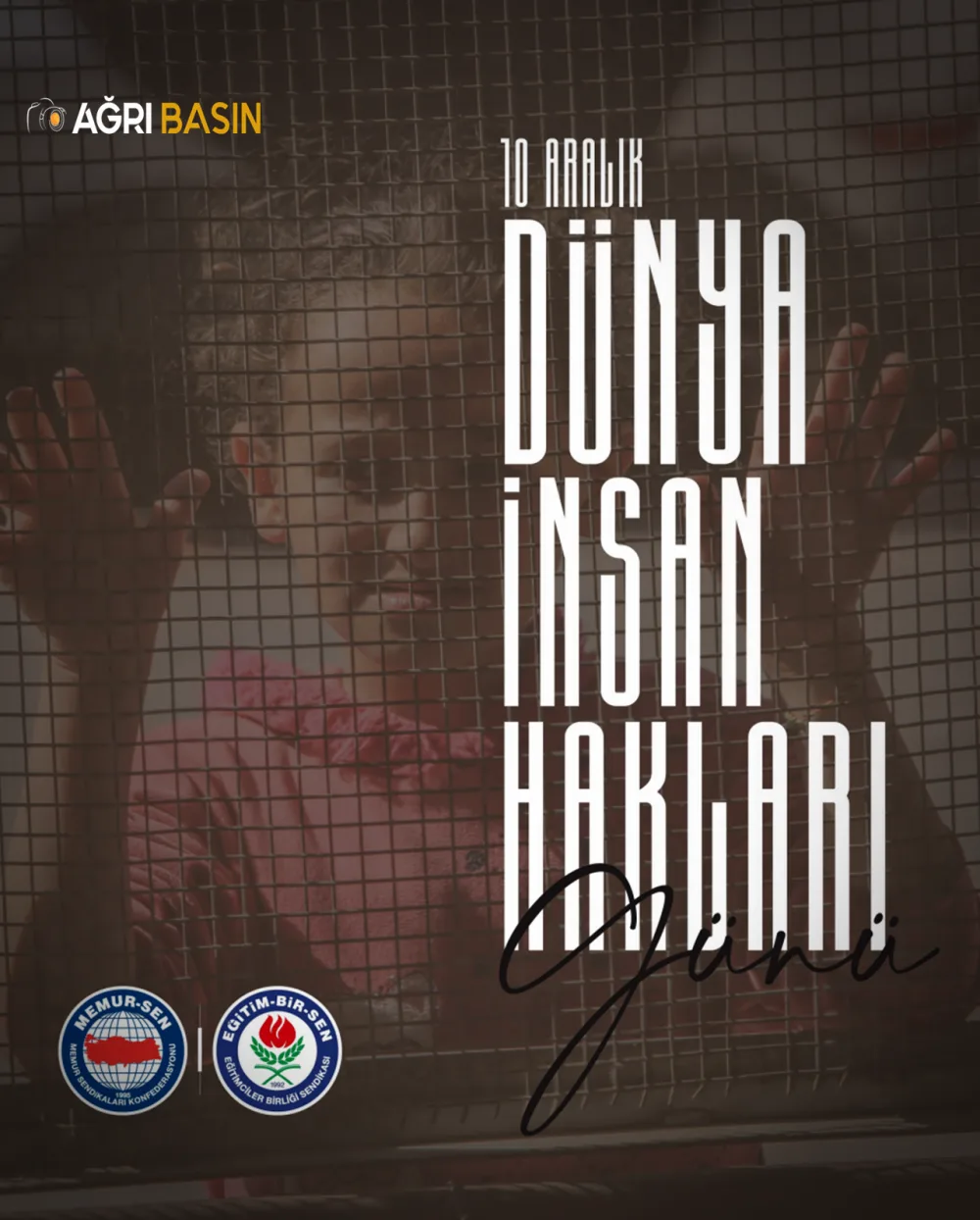 Eğitim-Bir-Sen Ağrı’dan “İnsan Hakları”na Sert Çıkış