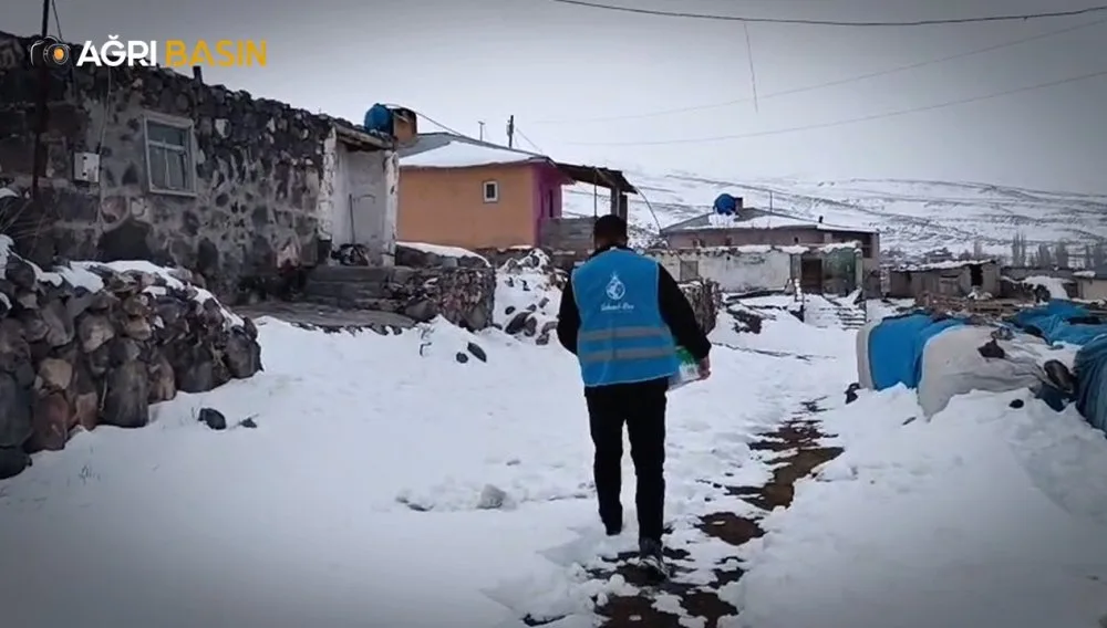 Ağrı Rahmet-Der Doğubayazıt’ta 150 Aileye Gıda Yardımı
