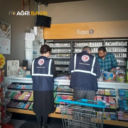 Ağrı’da Bayram Öncesi Etiket ve Fiyat Denetimi