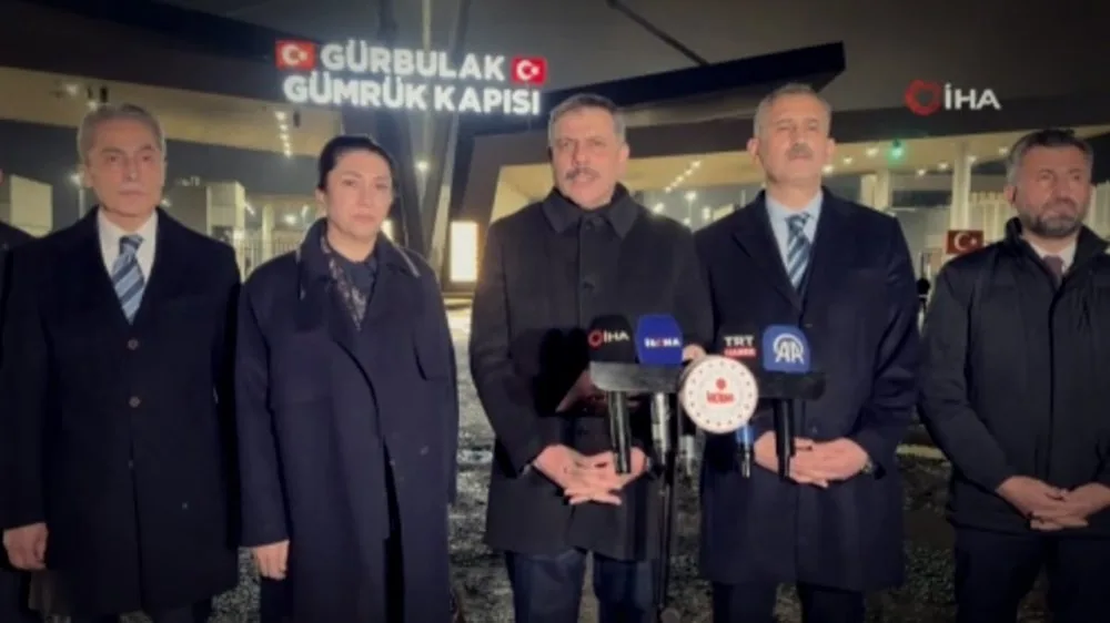 Mustafa Çiftçi Gürbulak Sınır Kapısı’nda konuştu: Tüm tedbirler alındı