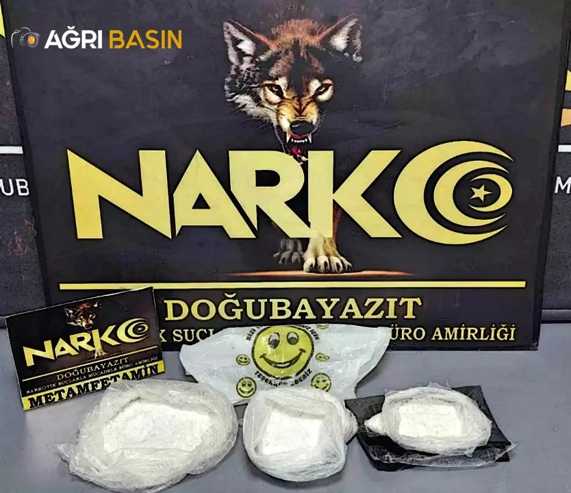 Ağrı’da 1,7 Kilo Metamfetamin Ele Geçirildi