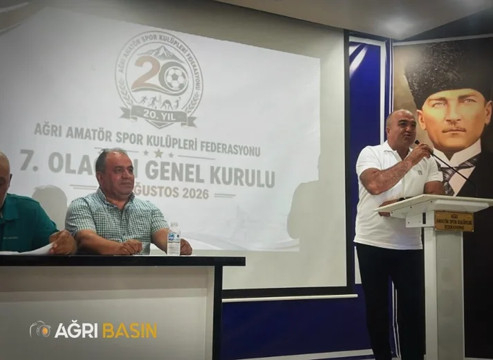 Ağrı ASKF’de Yeni Dönem: Hayati Bekis Başkan Seçildi