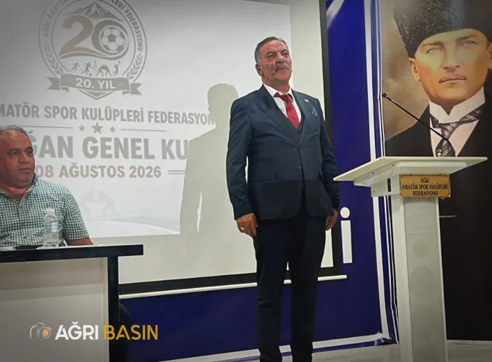 Ağrı ASKF’de Yeni Dönem: Hayati Bekis Başkan Seçildi