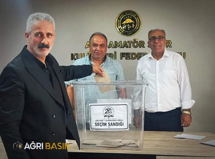 Ağrı ASKF’de Yeni Dönem: Hayati Bekis Başkan Seçildi