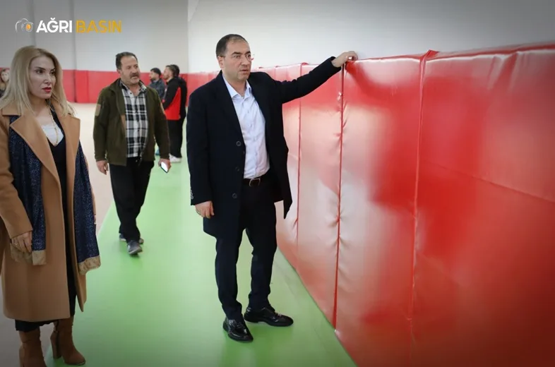 Ağrı’da Spor Tesisleri Denetlendi
