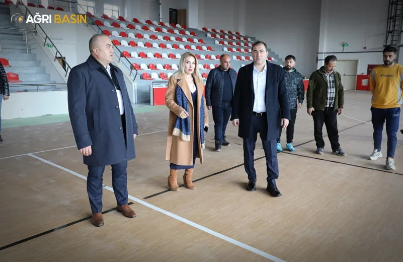 Ağrı’da Spor Tesisleri Denetlendi