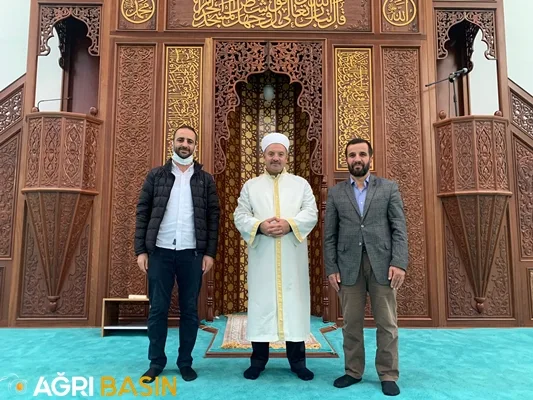 Peygamber Sevdalıları Vakfı Ağrı İl temsilciliğinden Ağrı İl Müftülüğüne ziyaret