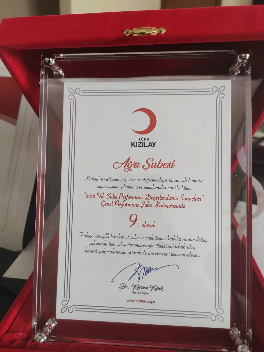 Kızılay Ağrı'dan Büyük Başarı