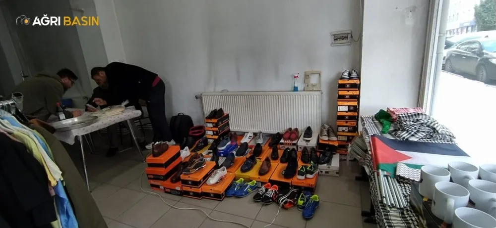 Ağrı Umut Kervanı Gazze yararına kermes açtı