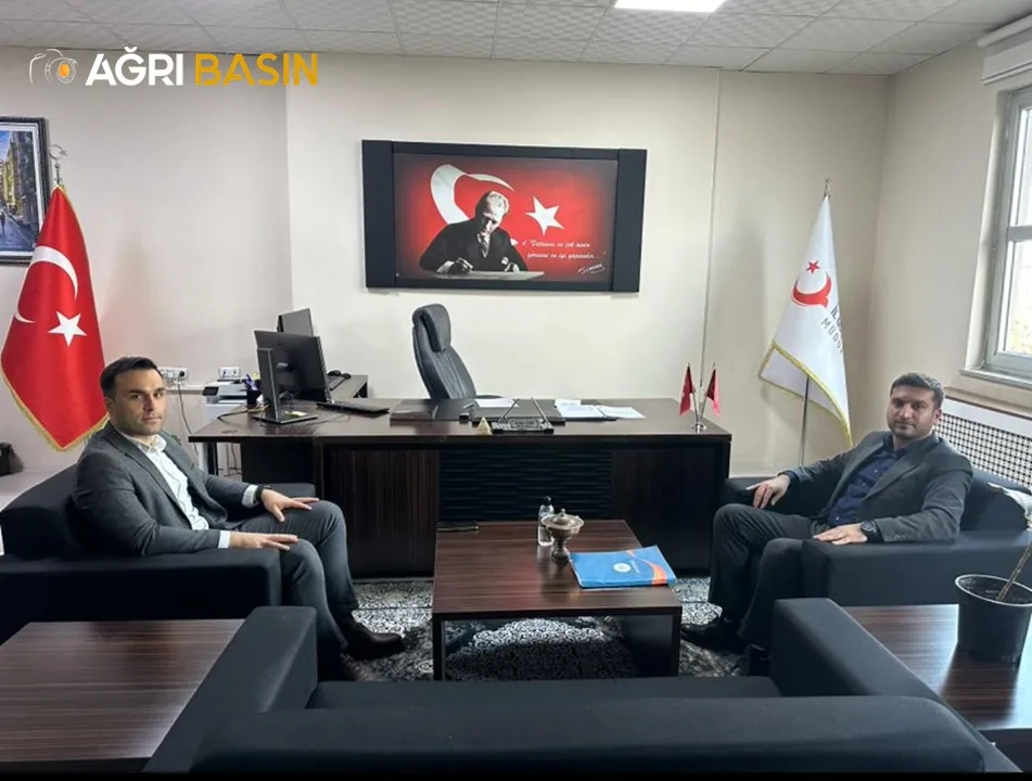Büro Memur-Sen Ağrı Şube Başkanı Emrah Yıldız'dan Kurum Amirlerine Ziyaret