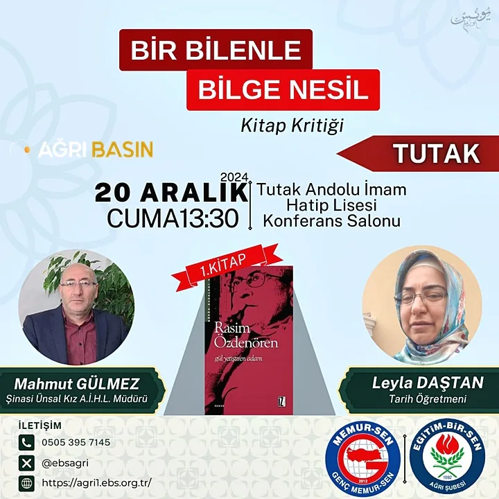 Ağrı’da "Bir Bilenle Bilge Nesil" Projesi Başladı