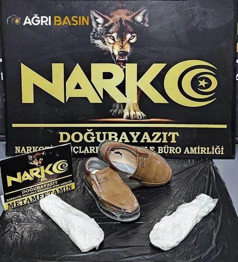 Ağrı'da 1 Kilo 44 Gram Metamfetamin Ele Geçirildi