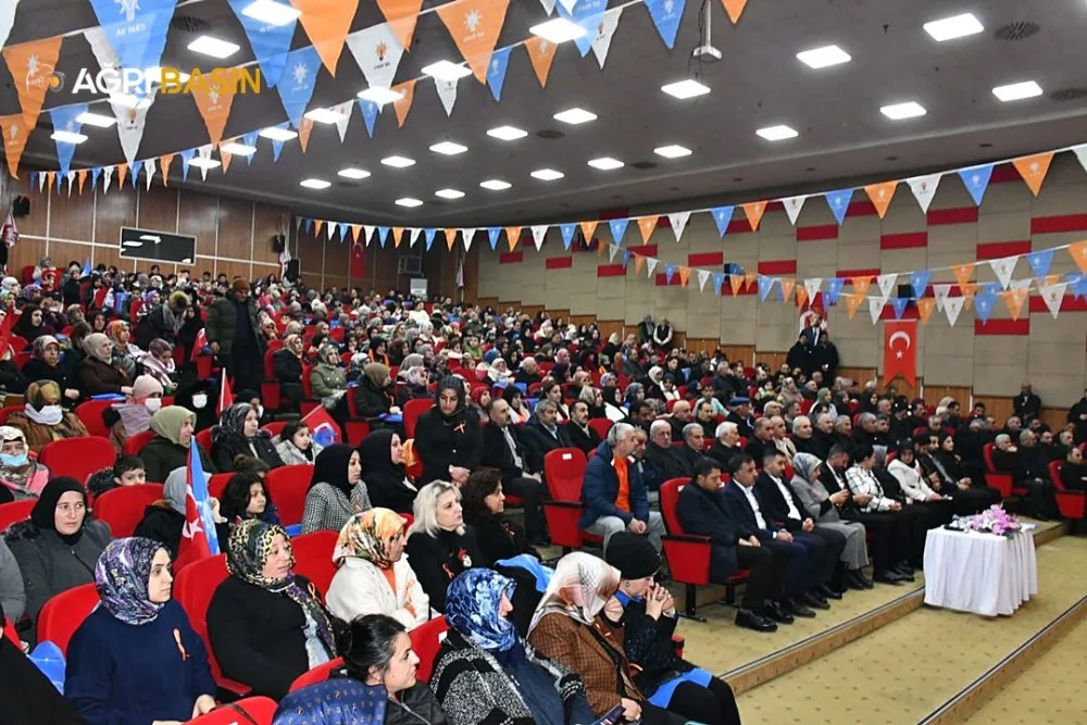 AK Parti Ağrı Kadın Kolları 7. Olağan Kongresi Gerçekleşti