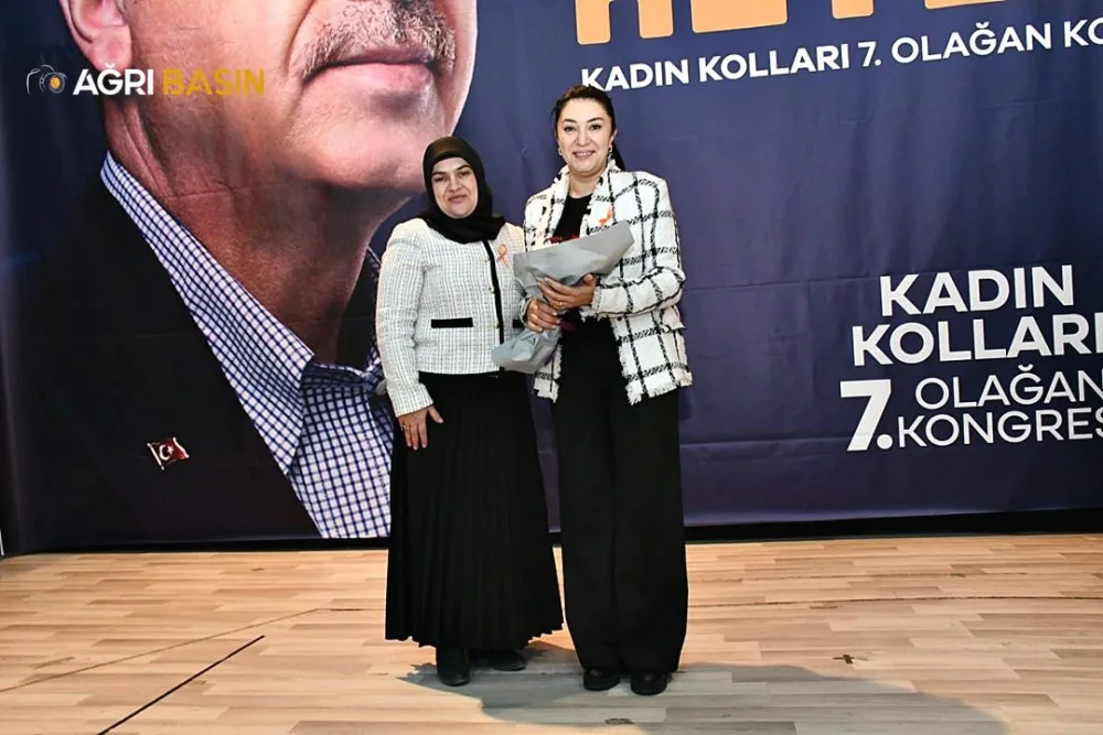 AK Parti Ağrı Kadın Kolları 7. Olağan Kongresi Gerçekleşti