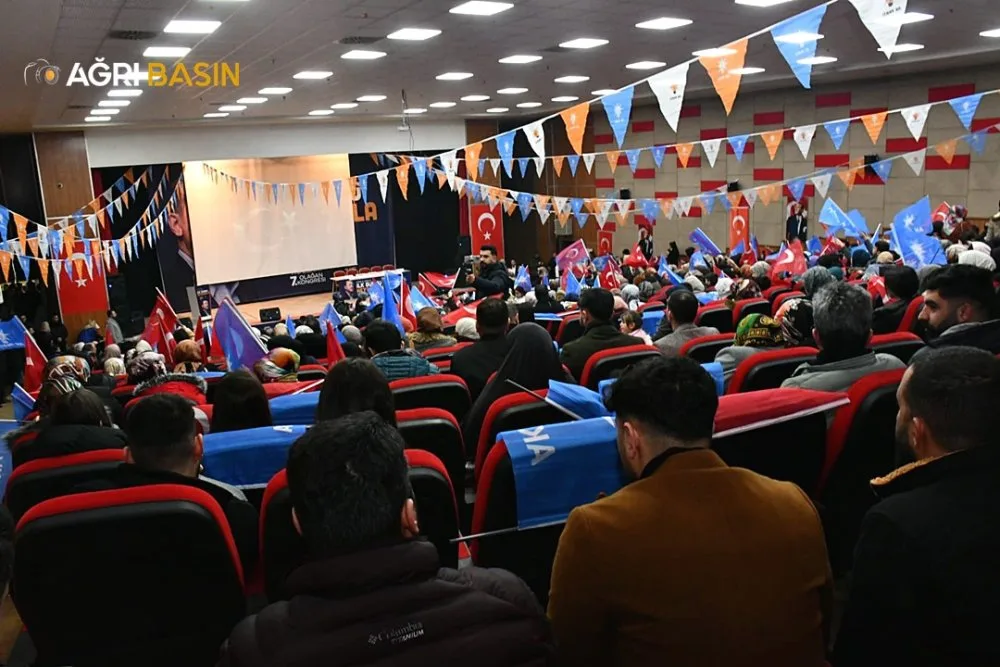AK Parti Ağrı Kadın Kolları 7. Olağan Kongresi Gerçekleşti