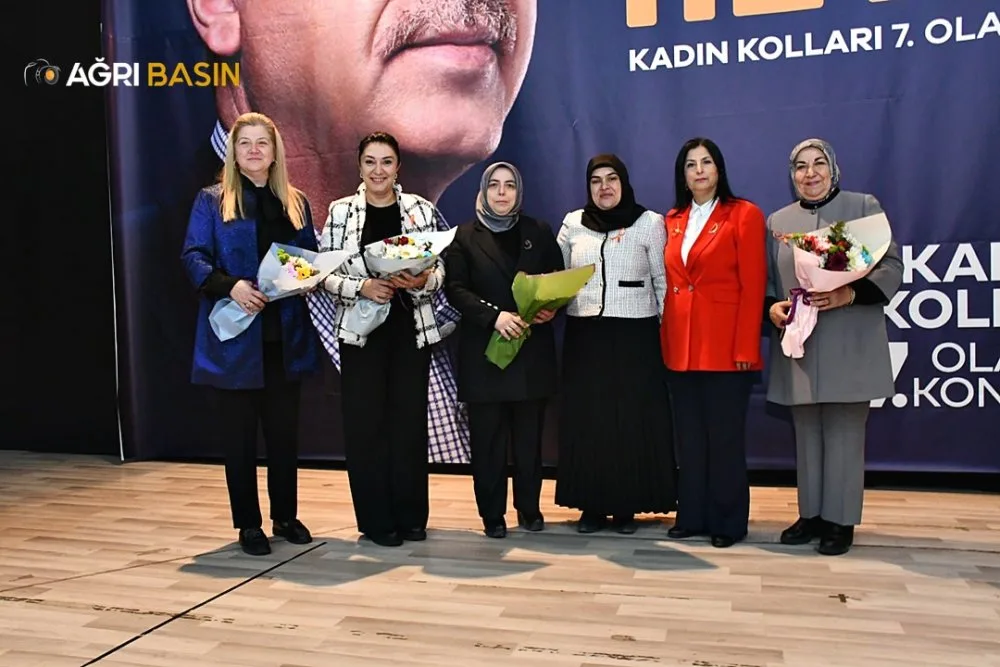 AK Parti Ağrı Kadın Kolları 7. Olağan Kongresi Gerçekleşti