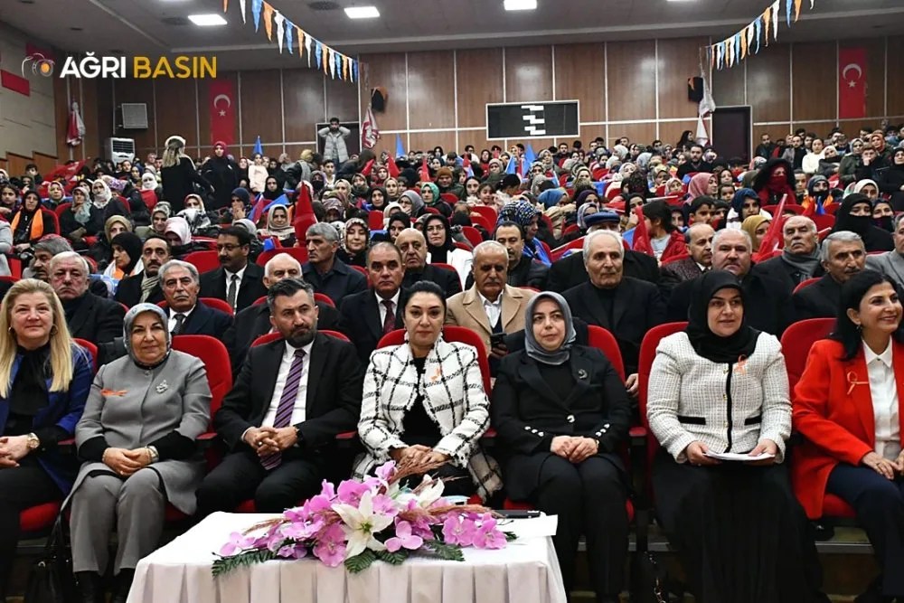 AK Parti Ağrı Kadın Kolları 7. Olağan Kongresi Gerçekleşti