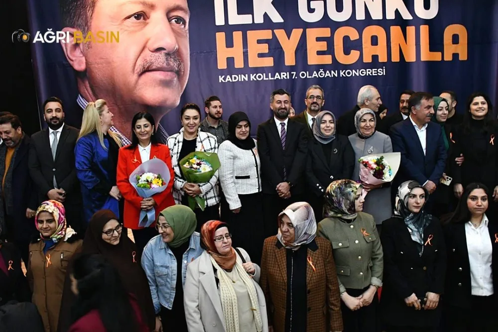 AK Parti Ağrı Kadın Kolları 7. Olağan Kongresi Gerçekleşti