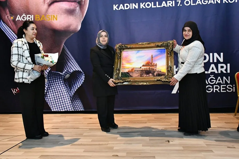 AK Parti Ağrı Kadın Kolları 7. Olağan Kongresi Gerçekleşti