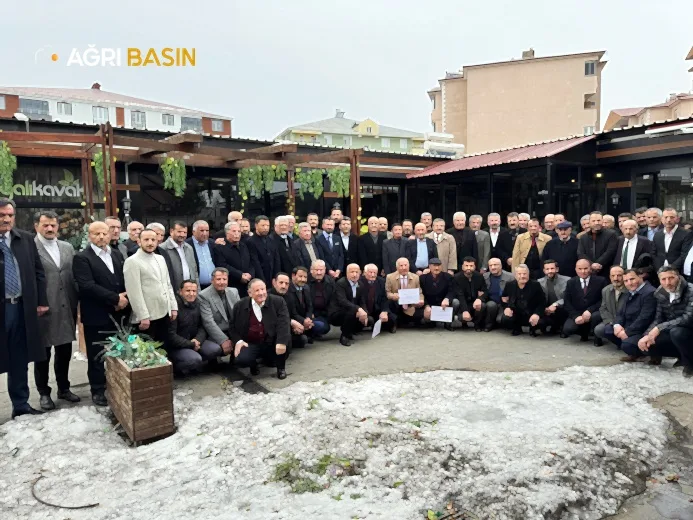 AK Parti Ağrı İl Başkanı İlhami Yıldız'dan Vefa Buluşması