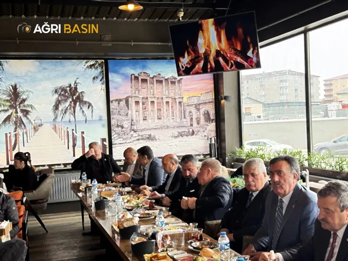 AK Parti Ağrı İl Başkanı İlhami Yıldız'dan Vefa Buluşması