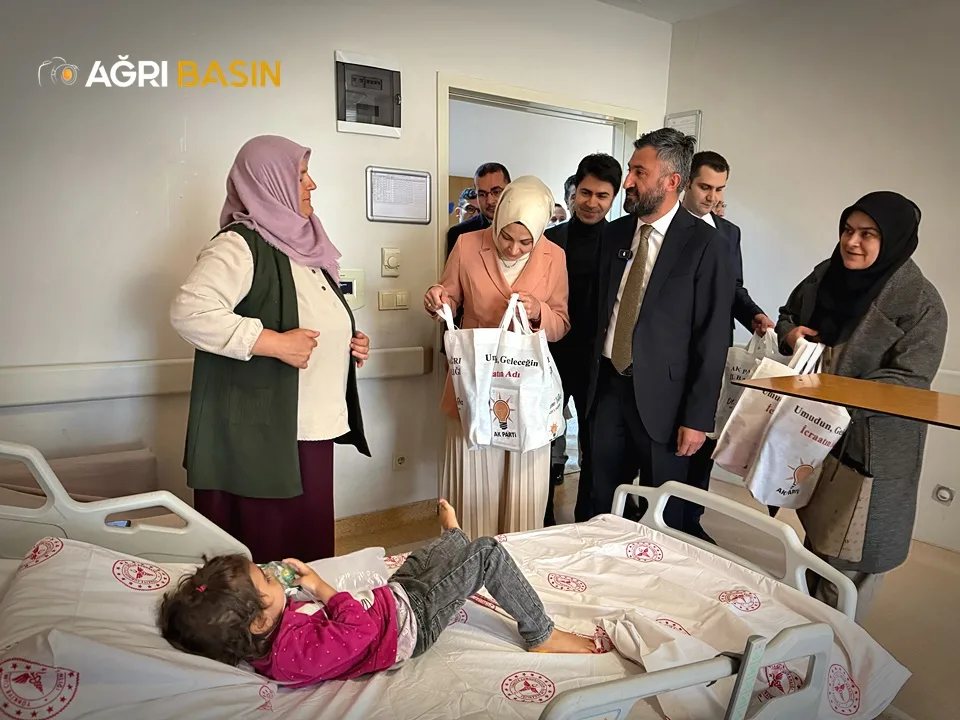 Başkan İlhami Yıldız’dan 23 Nisan’da Çocuklara Anlamlı Ziyaret