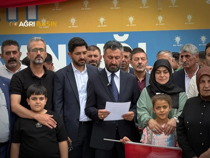 AK Parti Ağrı İl Başkanı İlhami Yıldız’dan 15 Temmuz ve terörsüz Türkiye vurgusu