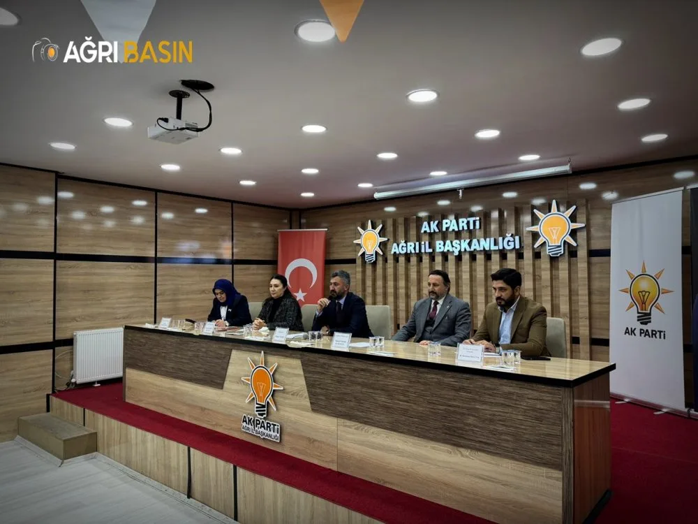 AK Parti Ağrı’da Daraltılmış Danışma Meclisi Toplandı