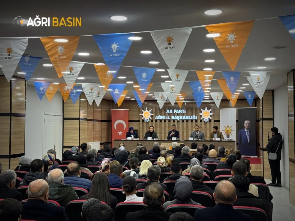 AK Parti Ağrı’da Daraltılmış Danışma Meclisi Toplandı