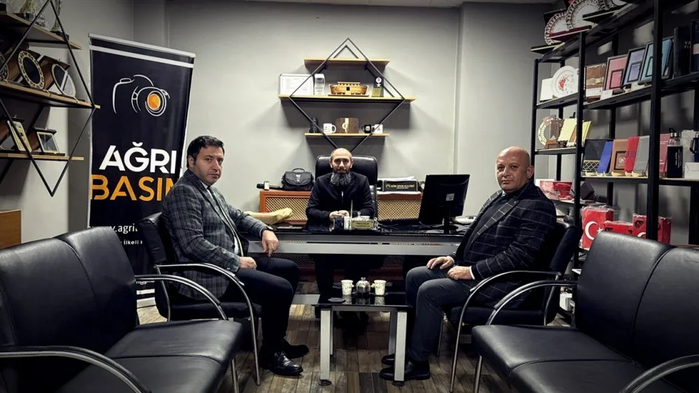 Ağrı Şeker Fabrikası Müdürü Erdoğan’dan Ağrı Basın'a Ziyaret