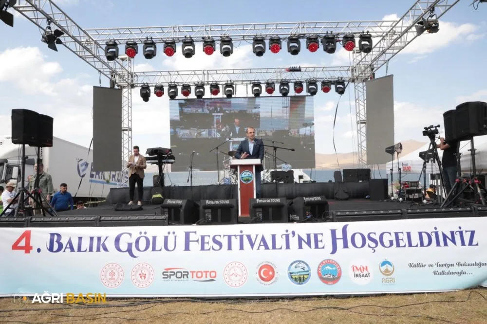 Ağrı'da "4. Balık Gölü Festivali" coşkuyla başladı