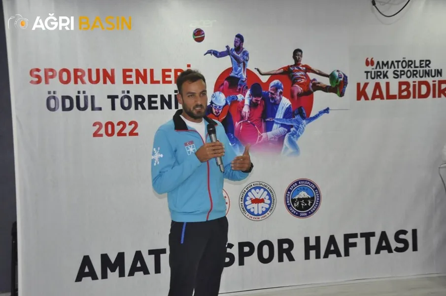 Ağrı’da Amatör Spor Haftası Kapanış Töreni Gerçekleşti