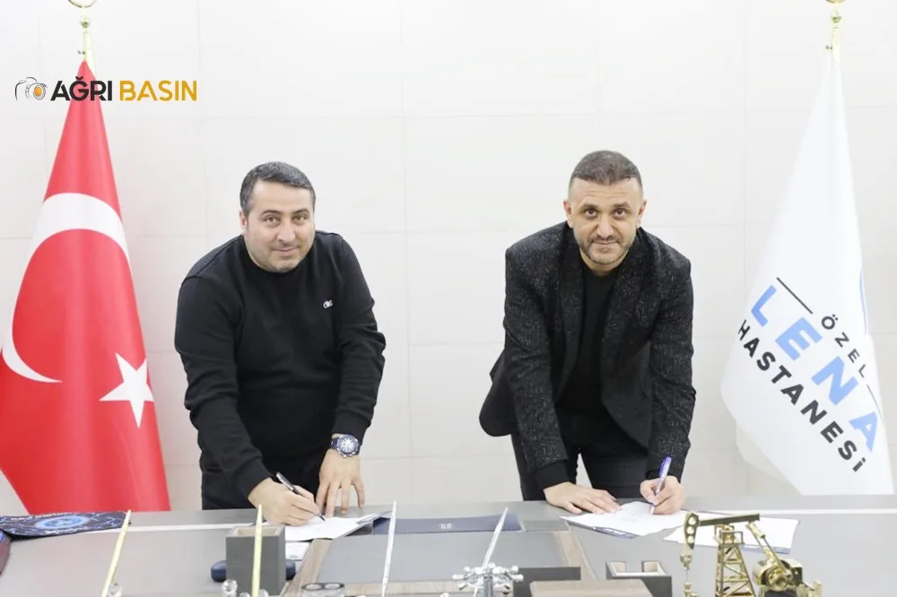Ağrı’da Gazeteciler ile Özel Lena Hastanesi arasında protokol imzalandı