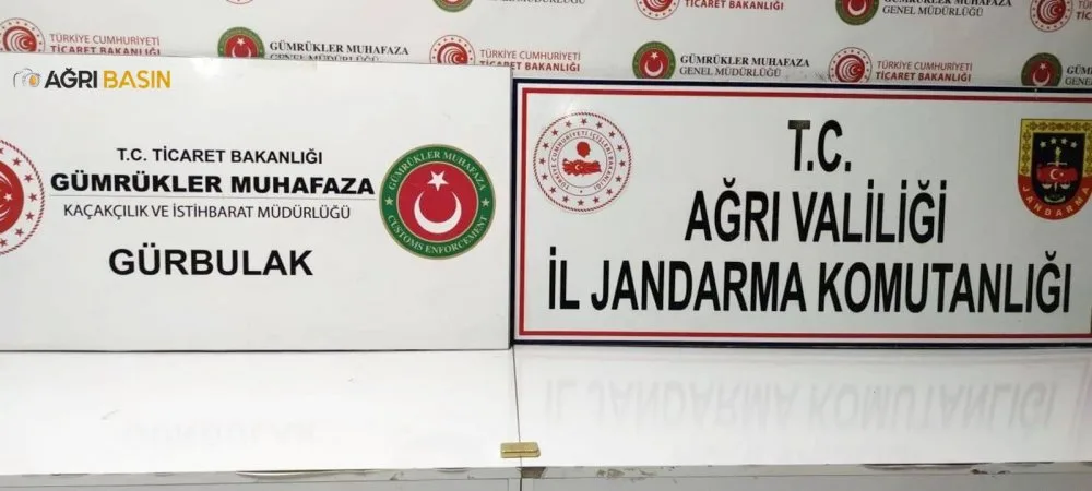 Ağrı'da Gümrük Kaçağı 1 kilo 152 gram Altın ele geçirildi