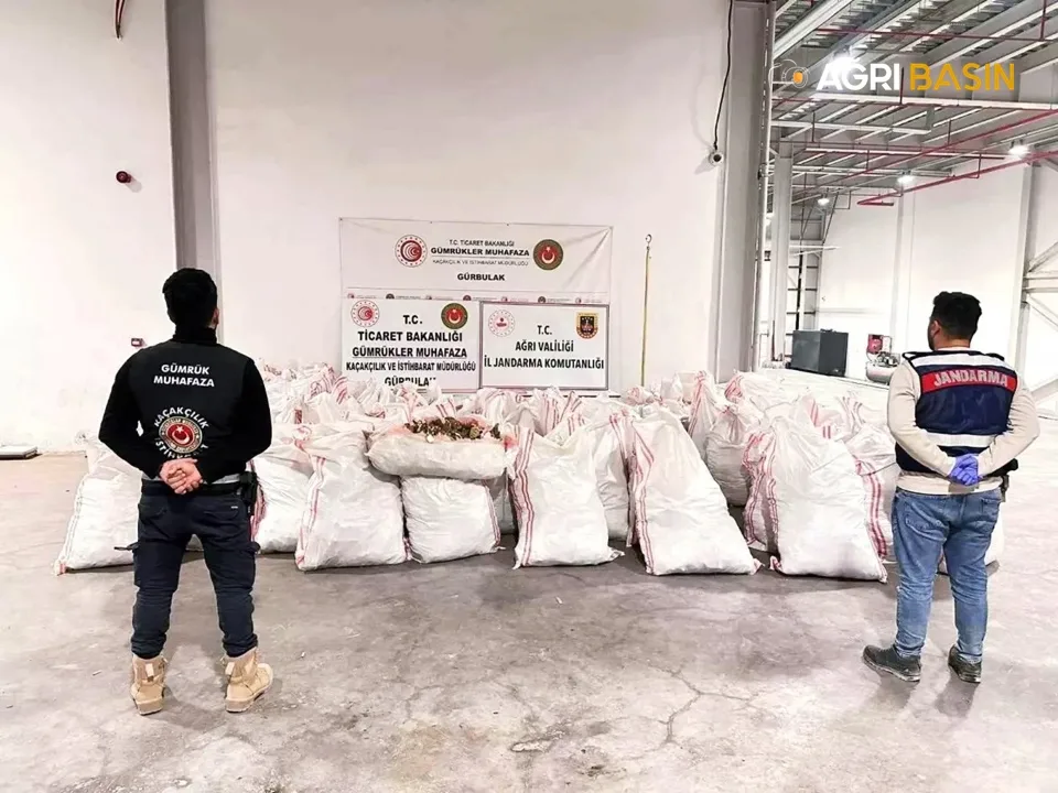 Ağrı Doğubayazıt'ta 4 Ton Metamfetamin Ele Geçirildi